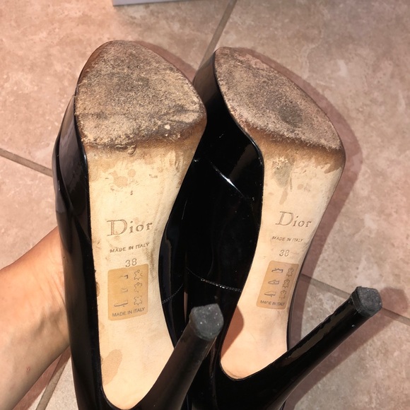 100% authentic Dior women’s - miss Dior pump in black with box - Picture 5 of 7